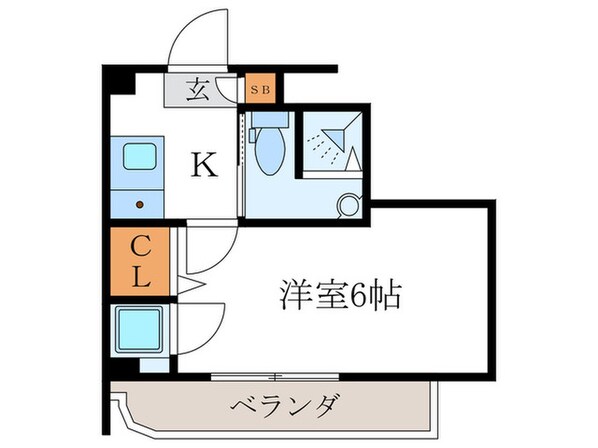 メゾン大一の物件間取画像